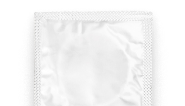 White Foil Condoms