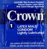 Crown Lubricated Condoms