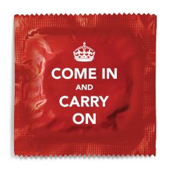 Come In And Carry On Condom