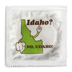 Idaho? No, Udaho Condom