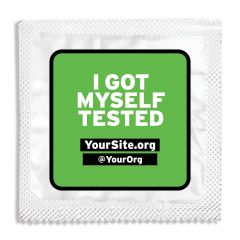 IGMT I Got Myself Tested Condom