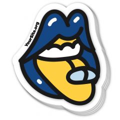 PrEP Mouth Sticker