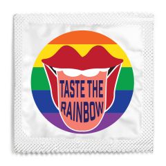 Taste The Rainbow Condom