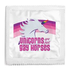 Unicorns Are Just Gay Horses Condom