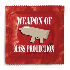 Weapon Of Mass Protection Condom