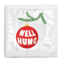 Well Hung Christmas Condom