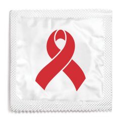 HIV/AIDS Red Ribbon Condom