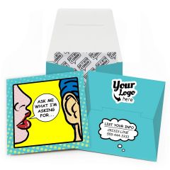 Consent Pop Art Condom Wallet