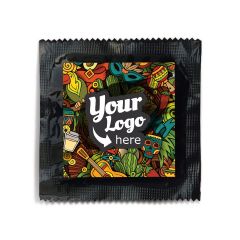 Jungle Print Condom